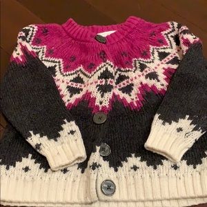 Hanna Anderson winter sweater. Size 90